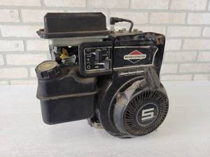 lot 133 image: Briggs & Stratton 5hp Horizontal Shaft Engine - Model No. 135232 - 34 Shaft - NO SHIPPING