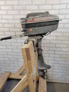 lot 99H image: 1950s Champion Voyager Outboard Motor - Model No. 2VA1399 - NO SHIPPING