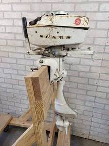 lot 99I image: 1970s Sears 3.5hp Outboard Motor - Model No. 60940 - NO SHIPPING
