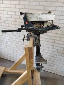 lot 106T image: Vintage Sears Outboard Motor - Serial No. 155054 - NO SHIPPING