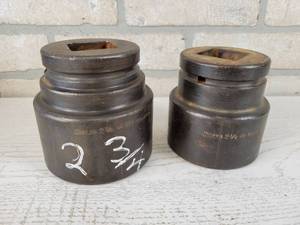 lot 140 image: (2) Snap On Sockets (1-12 Drive)  - 2-38 and 2-34