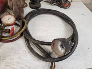 lot 160 image: Semi-Truck Air Hoses, Robinair Refrigerant Gauge Set, CB Antennas, Cable and More - NO SHIPPING