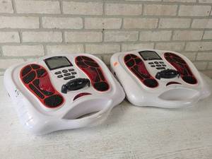 lot 174 image: (2) Bio Energiser Circulation Plus Model AST-300C - Foot Muscle Stimulators - No Power Supplies - Untested