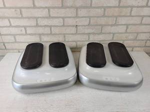 lot 175 image: (2) North American Health Foot Massage Machine Model No. ZB8279 Slim Circulation Leg Exercisers - No Power Supplies - Untested