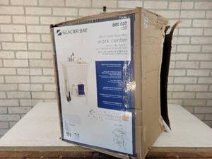 lot 212 image: NEW Open Box Glacier Bay All-in-One Laundry Workstation - Model No. LT2007WWHD - Looks Complete and Undamaged - NO SHIPPING