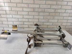 lot 229 image: Pair of Aluminum 18 Goldblatt Stilts - NO SHIPPING