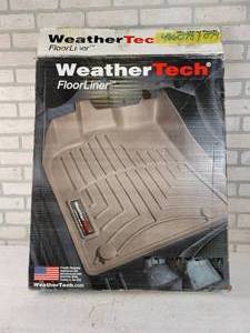 lot 254 image: NEW WeatherTech 2nd & 3rd Row Floor Liners for 2015-2020 GMC Yukons and Chevrolet Suburbans - Part No. 466078 and 466079 - Grey Color