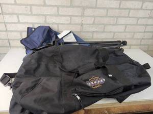 lot 321 image: ECHO Bay Sport Duffel bag and Folding Camp Chair - NO SHIPPING
