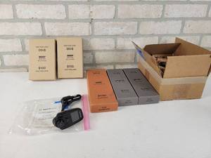 lot 334 image: blackweb Bluetooth FM Transmitter, Coin Boxes and Coin Roll Wraps