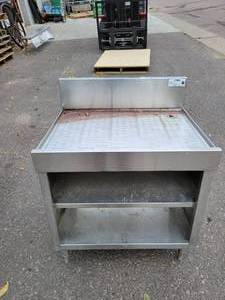 lot 342 image: KROWNE Underbar Drainboard and Storage - Stainless Steel - Model No. KR-S30 - NO SHIPPING