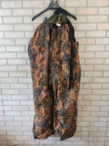 lot 380 image: Browning Hydro-Tech Camo Hunting Bibs - Size XXL