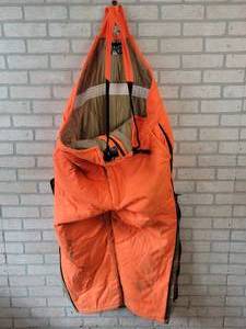 lot 381 image: MountN Prairie Blaze Orange Hunting Bibs - Size XXL