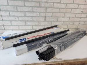 lot 390 image: Large Lot of Aluminum Rail Balusters - See Description for Inventory - NO SHIPPING