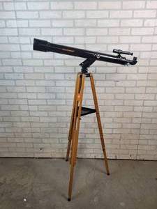 lot 4 image: CELESTRON Model No. C-60 Telescope with Tri-Pod - NO SHIPPING