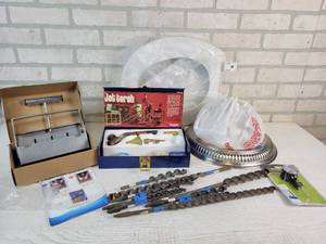 lot 442 image: Vintage JET Torch Kit, NEW Toilet Seat, Light and More - NO SHIPPING