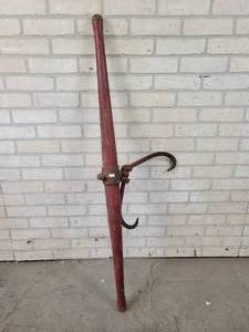 lot 611 image: Antique 2-Man Log Tongs - NO SHIPPING