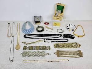 lot 617 image: Jewelry Collection - Bracelets, Necklaces, Earrings, and More Includes Mexican Silver