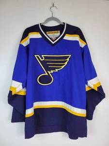 lot 648 image: KOHO NHL Jersey - St. Louis Blues - Size Large