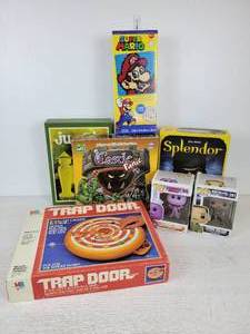 lot 696 image: Lot of Games, FUNKO POP Figurines, and More