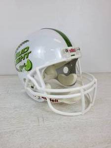 lot 710 image: Riddell Bud Light Lime Football Helmet for Display Only