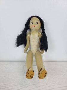 lot 741 image: Antique Handmade Doll