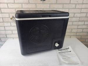 lot 556 image: Jgermeister Shot Cooler Chest Cooler - Looks to have never been used - NO SHIPPING