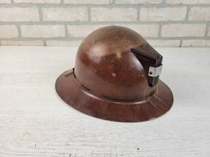 lot 808 image: Antique Miners Helmet Mine Safety Appliances Co.