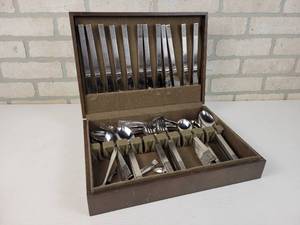 lot 848 image: Vintage Danika Flatware by MSI of Japan in Case