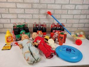 lot 852 image: Vintage Coca-Cola 6-Packs, Fisher Price Toys and More - NO SHIPPING