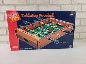 lot 748 image: New in Box Tabletop FOOSBALL Table