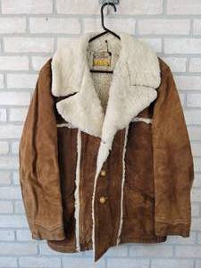 lot 898 image: Vintage Split Cowhide Jacket by Grais - Size 42