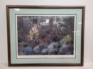 lot 941 image: Ducks Unlimited Print - Breakfast by Cynthie Fisher - Signed Copy, 332925 - NO SHIPPING