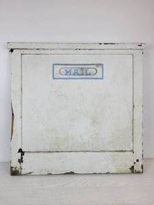 lot 963 image: Antique Door with Mail Slot - NO SHIPPING