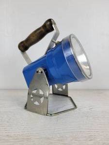 lot 1037 image: Vintage Railroad Lantern - Starlite 292, Blue Plastic Body