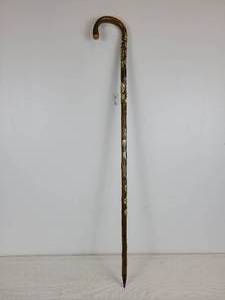 lot 1049 image: 35 Cane with 22 Original Hiking Medallions - Stocknageln