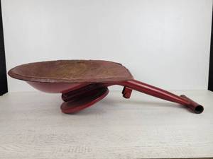 lot 1078 image: Vintage Red Tractor Seat