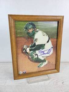 lot 1090 image: Framed Terry Steinbach Photo with Autograph