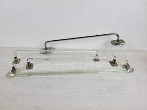 lot 1126 image: Lot of (4) Vintage Bathroom Towel Bars