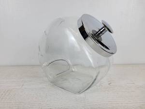 lot 1131 image: CandyCookie Jar with Chrome Lid