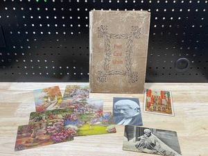 Post Card Album with 42 cards from 1905-26 plus 9 loose cards