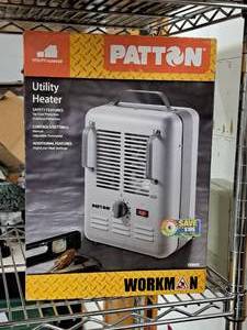 lot 27 image: Patton Utility Heater (New in Box)