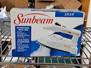 lot 29 image: Sunbeam Travel Iron (New in Box)