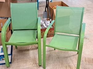 lot 37 image: Lot of (4) Patio Chairs