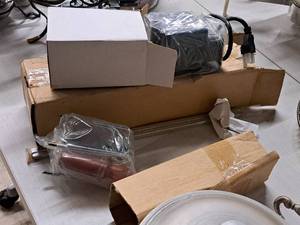 lot 101 image: Routisserie Motor (New ) with Attachments