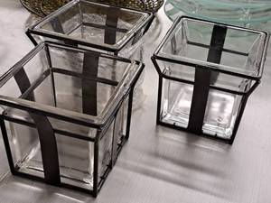 lot 106 image: Lot of (3) GlassMetal Containers