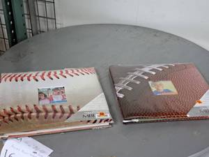 lot 117 image: Lot of (2) 20-page Top Load Scrapbook Photo Albums