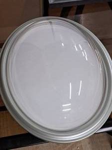 lot 120 image: Glass Top Oval Display Box