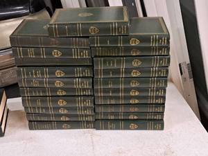 lot 128 image: Lot of (21) The Harvard Classics by P.F. Collier & Son Hardbound Book Collection