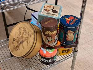 lot 159 image: Lot of (11) Collectible Tins