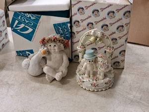 lot 167 image: Lot of (2) Cast Art Dreamsicles Handcrafted Collectible Figurines (in original box) - Cake Topper, Me and My Shadow